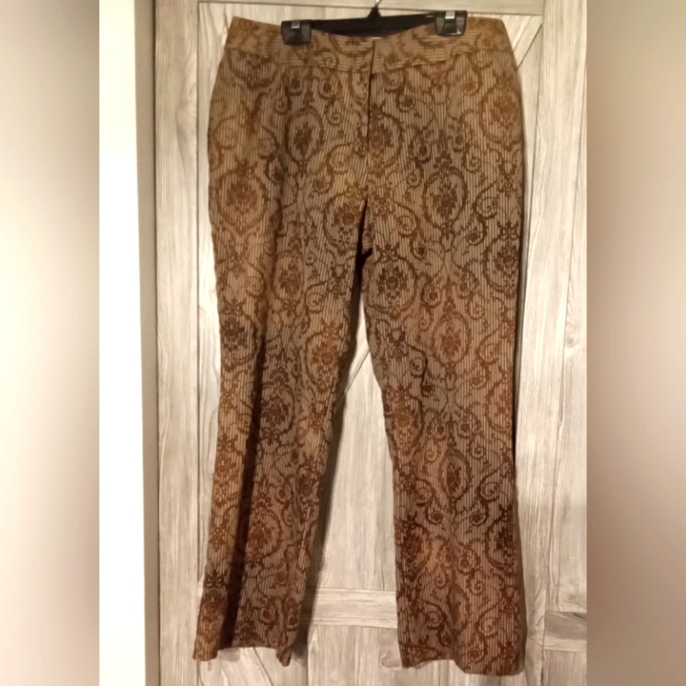 Bianca Nygard Textured Stretch Pants 14P